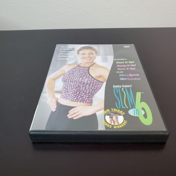 Debbie Siebers' Slim In 6 Six Weeks LIKE NEW - Picture 8 of 8